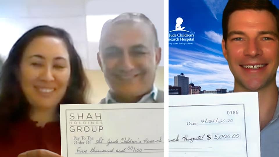 Read more about the article Memphis’ Shah Holdings Group presents St. Jude Children’s Research Hospital with $5,000 donation